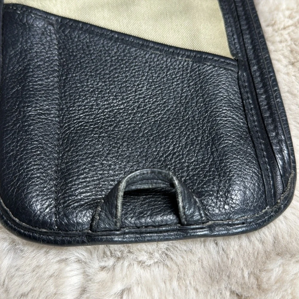 J.P. Ourse & Cie Black Multi Pocket Wallet Belt Bag Crossbody Bag Unisex